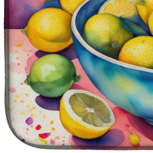 Load image into Gallery viewer, Colorful Lemons Dish Drying Mat