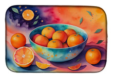 Load image into Gallery viewer, Colorful Oranges Dish Drying Mat