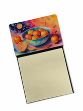 Load image into Gallery viewer, Colorful Oranges Sticky Note Holder- Refiilable Desk Accessory Note Pad