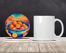 Load image into Gallery viewer, Colorful Oranges Large Sandstone Coasters Pack of 4