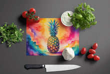 Load image into Gallery viewer, Colorful Pineapple Glass Cutting Boards – Durable, Decorative Kitchen Art Large