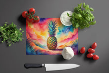 Load image into Gallery viewer, Colorful Pineapple Glass Cutting Boards – Durable, Decorative Kitchen Art Large
