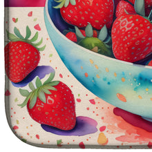 Load image into Gallery viewer, Colorful Strawberries Dish Drying Mat