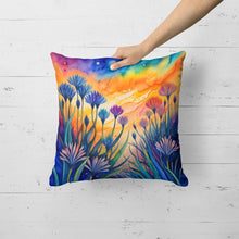 Load image into Gallery viewer, Colorful Agapanthus Fabric Decorative Pillow