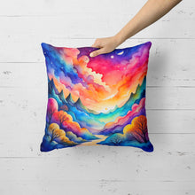 Load image into Gallery viewer, Colorful Amaranths Fabric Decorative Pillow