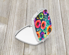 Load image into Gallery viewer, Colorful Anemones Compact Mirror – Stylish Purse Mirror with Artistic Covers