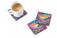 Load image into Gallery viewer, Colorful Asters Foam Coaster