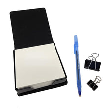 Load image into Gallery viewer, Colorful Asters PU Leather Note Paper Holder