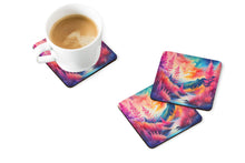 Load image into Gallery viewer, Colorful Astilbe Foam Coaster