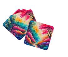 Load image into Gallery viewer, Colorful Azaleas Foam Coaster