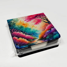 Load image into Gallery viewer, Colorful Azaleas PU Leather Note Paper Holder