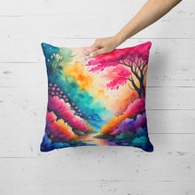 Load image into Gallery viewer, Colorful Azaleas Fabric Decorative Pillow