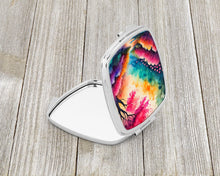 Load image into Gallery viewer, Colorful Azaleas Compact Mirror – Stylish Purse Mirror with Artistic Covers