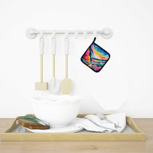 Load image into Gallery viewer, Colorful Brunia Pot Holders - Set of 2 Decorative Kitchen Helpers | Made in the USA