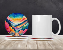 Load image into Gallery viewer, Colorful Brunia Large Sandstone Coasters Pack of 4