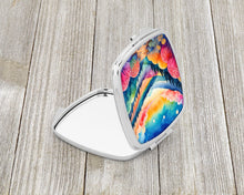 Load image into Gallery viewer, Colorful Brunia Compact Mirror – Stylish Purse Mirror with Artistic Covers