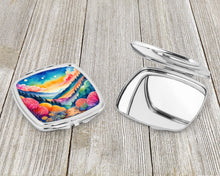 Load image into Gallery viewer, Colorful Brunia Compact Mirror – Stylish Purse Mirror with Artistic Covers