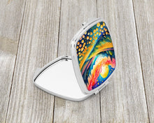 Load image into Gallery viewer, Colorful Buttercups Compact Mirror – Stylish Purse Mirror with Artistic Covers