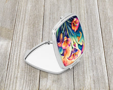 Load image into Gallery viewer, Colorful Calla Lilies Compact Mirror – Stylish Purse Mirror with Artistic Covers