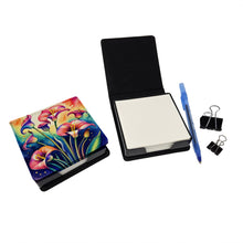 Load image into Gallery viewer, Colorful Calla Lilies PU Leather Note Paper Holder