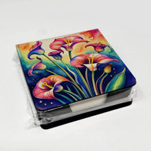 Load image into Gallery viewer, Colorful Calla Lilies PU Leather Note Paper Holder