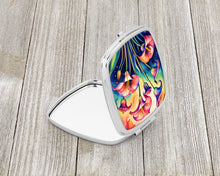 Load image into Gallery viewer, Colorful Calla Lilies Compact Mirror – Stylish Purse Mirror with Artistic Covers