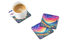 Load image into Gallery viewer, Colorful Campanula Foam Coaster