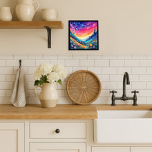 Load image into Gallery viewer, Colorful Campanula Framed Metal Print