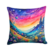 Load image into Gallery viewer, Colorful Campanula Fabric Decorative Pillow