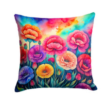 Load image into Gallery viewer, Colorful Carnations Fabric Decorative Pillow
