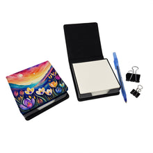 Load image into Gallery viewer, Colorful Crocus PU Leather Note Paper Holder
