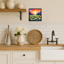 Load image into Gallery viewer, Colorful Daffodils Framed Metal Print