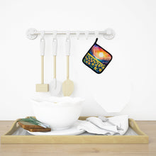 Load image into Gallery viewer, Colorful Daffodils Pot Holders - Set of 2 Decorative Kitchen Helpers | Made in the USA