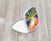 Load image into Gallery viewer, Colorful Daffodils Compact Mirror – Stylish Purse Mirror with Artistic Covers
