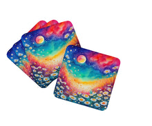 Load image into Gallery viewer, Colorful Daisies Foam Coaster