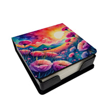 Load image into Gallery viewer, Colorful Dianthus PU Leather Note Paper Holder