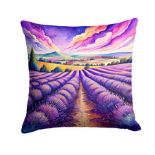 Load image into Gallery viewer, Colorful English Lavender Fabric Decorative Pillow
