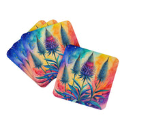 Load image into Gallery viewer, Colorful Eryngium Foam Coaster