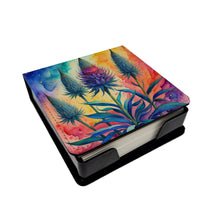 Load image into Gallery viewer, Colorful Eryngium PU Leather Note Paper Holder