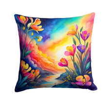 Load image into Gallery viewer, Colorful Freesia Fabric Decorative Pillow