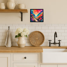 Load image into Gallery viewer, Colorful Geraniums Framed Metal Print