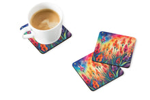 Load image into Gallery viewer, Colorful Gladiolus Foam Coaster
