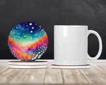 Load image into Gallery viewer, Colorful Gypsophila Large Sandstone Coasters Pack of 4