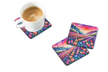 Load image into Gallery viewer, Colorful Hyacinths Foam Coaster