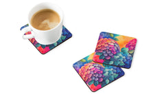 Load image into Gallery viewer, Colorful Hydrangeas Foam Coaster