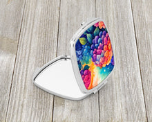 Load image into Gallery viewer, Colorful Hydrangeas Compact Mirror – Stylish Purse Mirror with Artistic Covers