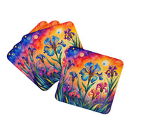 Load image into Gallery viewer, Colorful Iris Foam Coaster