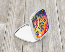Load image into Gallery viewer, Colorful Iris Compact Mirror – Stylish Purse Mirror with Artistic Covers
