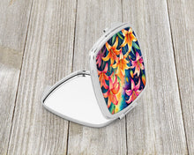 Load image into Gallery viewer, Colorful Lilies Compact Mirror – Stylish Purse Mirror with Artistic Covers