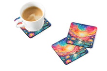 Load image into Gallery viewer, Colorful Lotus Foam Coaster
